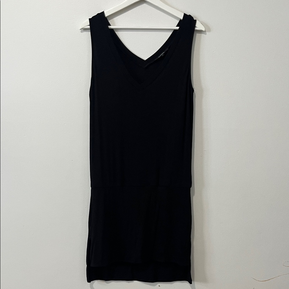 Olivaceous Black V-Neck Mini Dress Romper